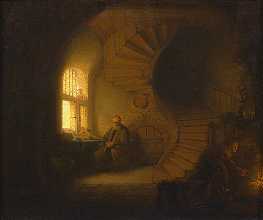 Rembrandt: Der Philosoph